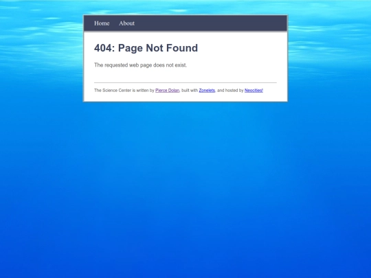 sciencecenter/not_found screenshot