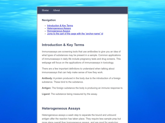 sciencecenter/posts/Immunoassays screenshot