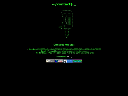 contact screenshot