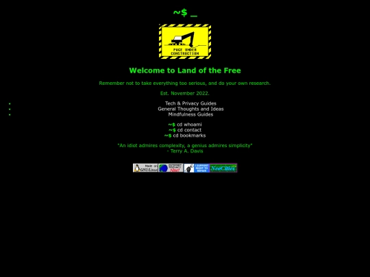 index screenshot
