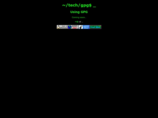 tech/gpg screenshot