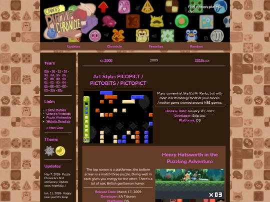 year/2009 screenshot