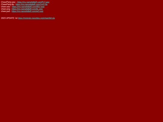 mus/cheerfell screenshot