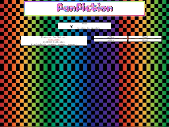 fanfics screenshot