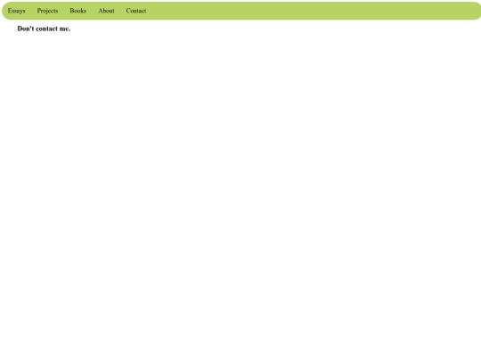 contact screenshot