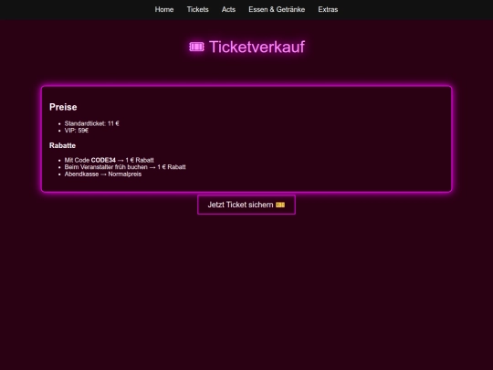 tickets screenshot