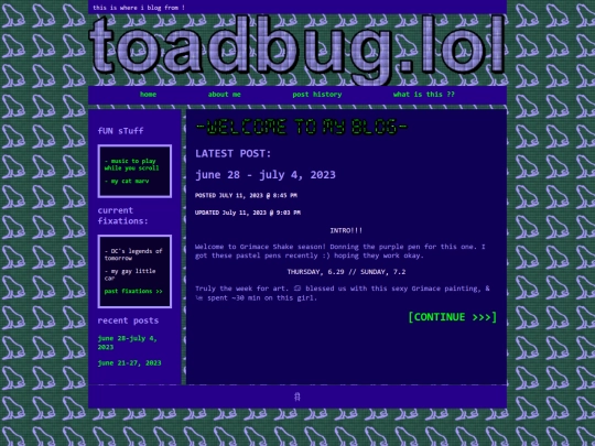 index screenshot