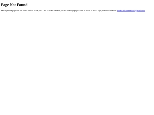 not_found screenshot