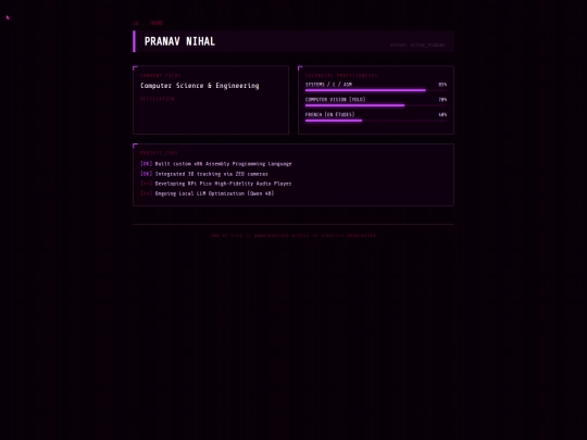 profile screenshot