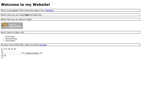 index screenshot