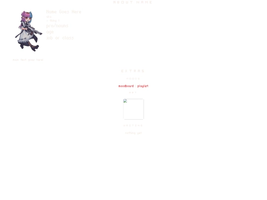 chara-template screenshot