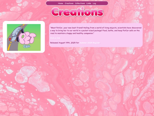 creations screenshot