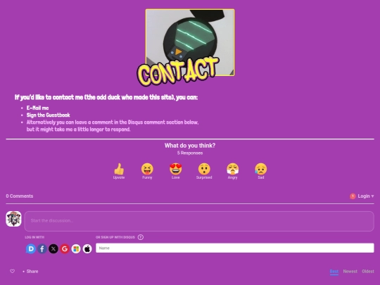 contact screenshot