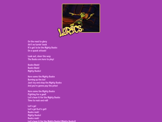 lyrics screenshot