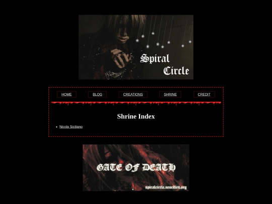 shrineindex screenshot