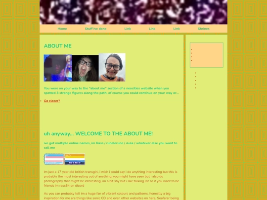 AboutMe screenshot
