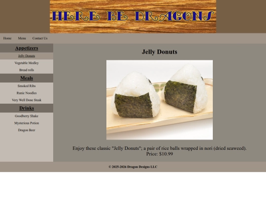 Menu-App-1 screenshot