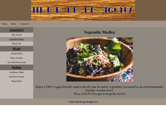 Menu-App-2 screenshot