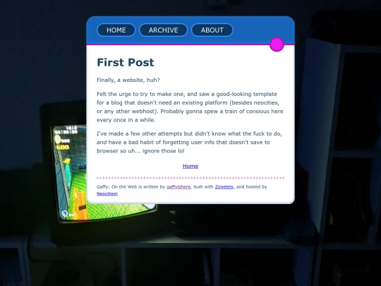 posts/First-Post screenshot
