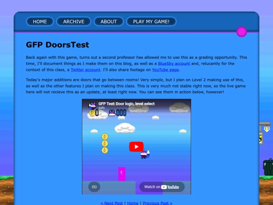 posts/GFP-DoorsTest screenshot