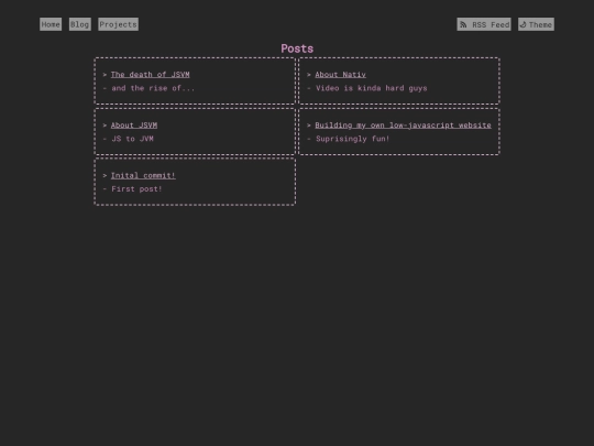 blog screenshot