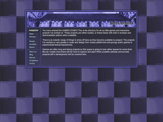 Games screenshot
