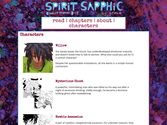 characters screenshot