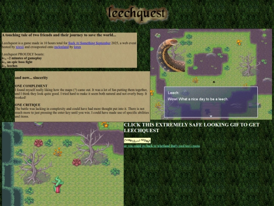 leechquest screenshot