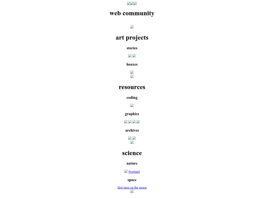 links screenshot