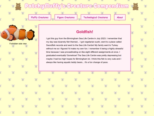 bios/goldfish screenshot