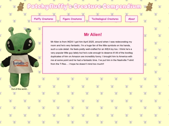 bios/mralien screenshot