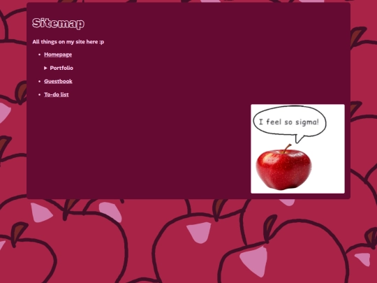 sitemap screenshot
