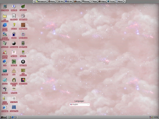 defaultpage screenshot