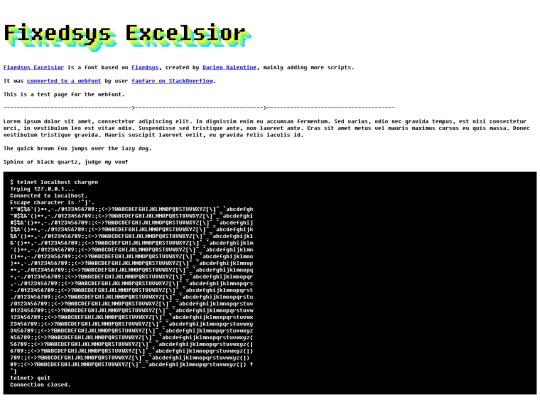 font/fixedsys-excelsior/demo screenshot