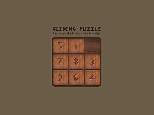 programs/Puzzle-Sliding-Tile/sliding-puzzle screenshot