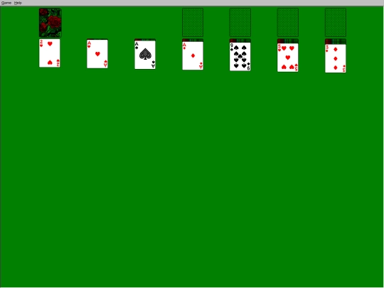 programs/js-solitaire screenshot