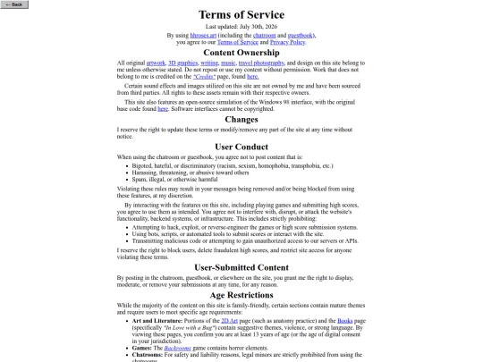 terms-of-service screenshot
