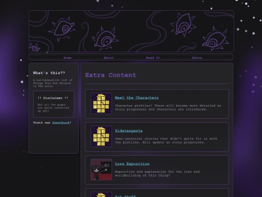 extra-content screenshot