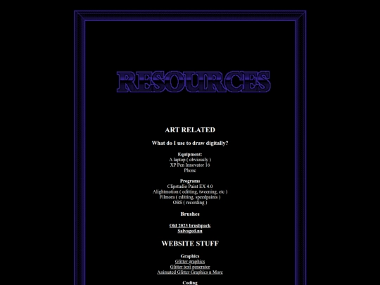 RESOURCES/resources screenshot