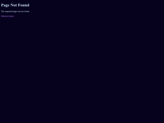 not_found screenshot