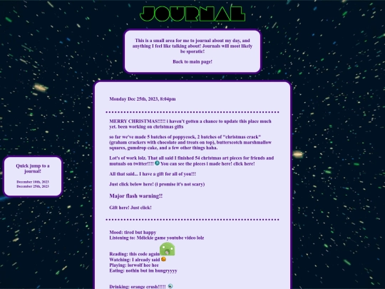 journal screenshot