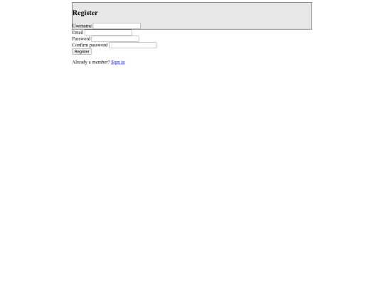 register screenshot