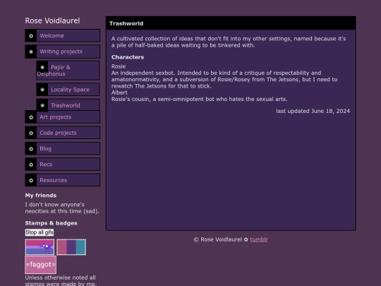 writing/trashworld screenshot