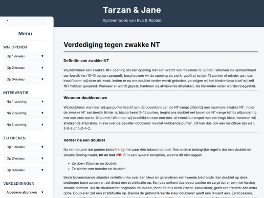Tarzan&Jane/Zwakke-NT screenshot