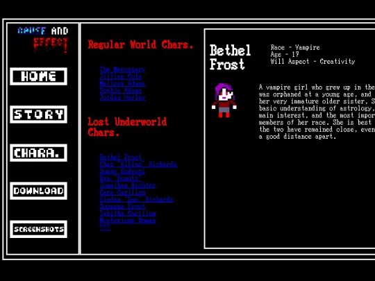 characters/Beth screenshot
