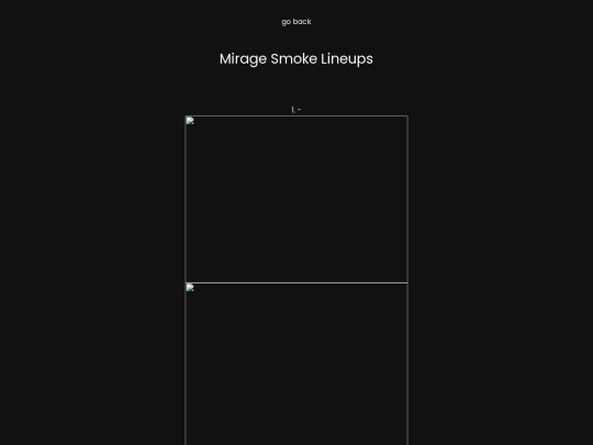mirage screenshot