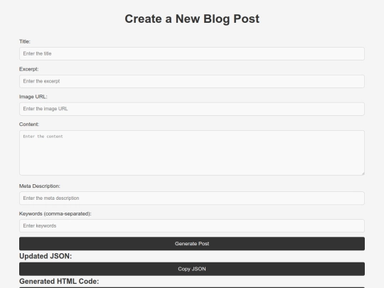 admin screenshot