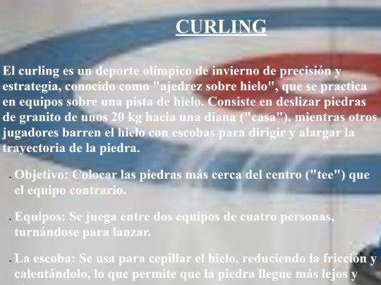 Curling screenshot