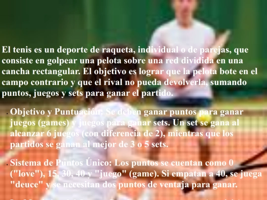 Tenis screenshot
