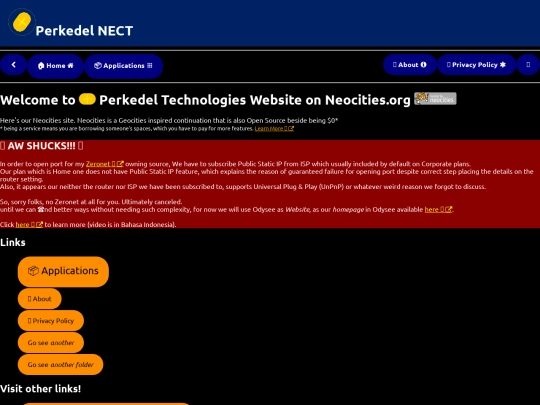 index screenshot
